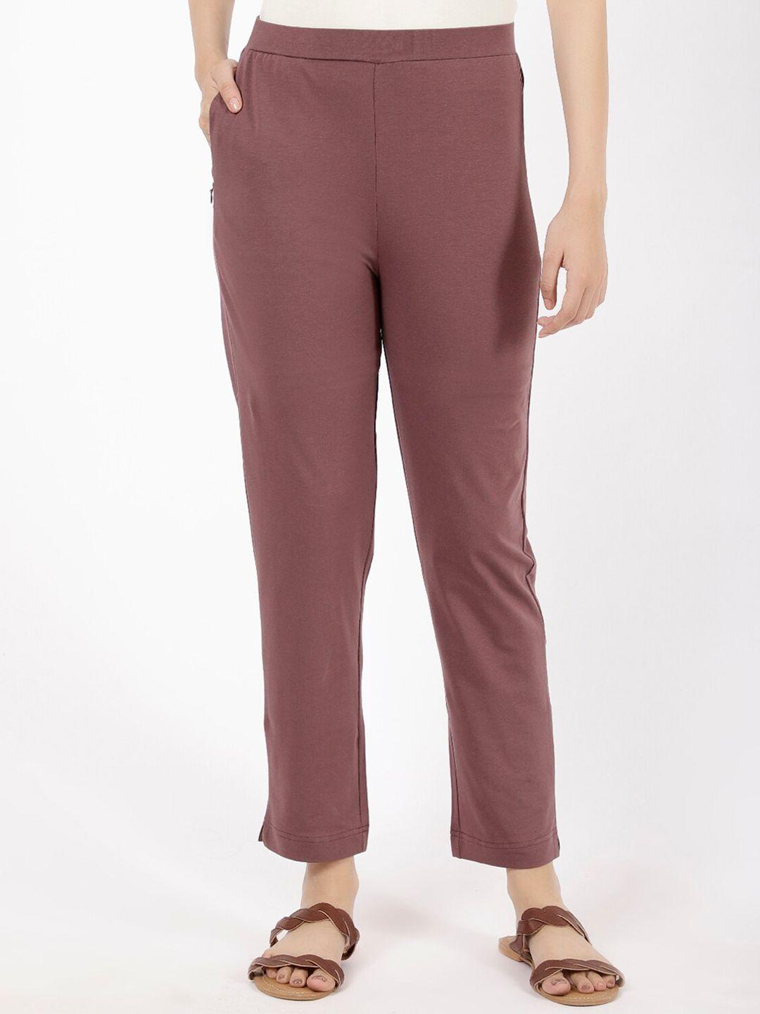spiffy women relaxed straight leg straight fit cigarette trousers