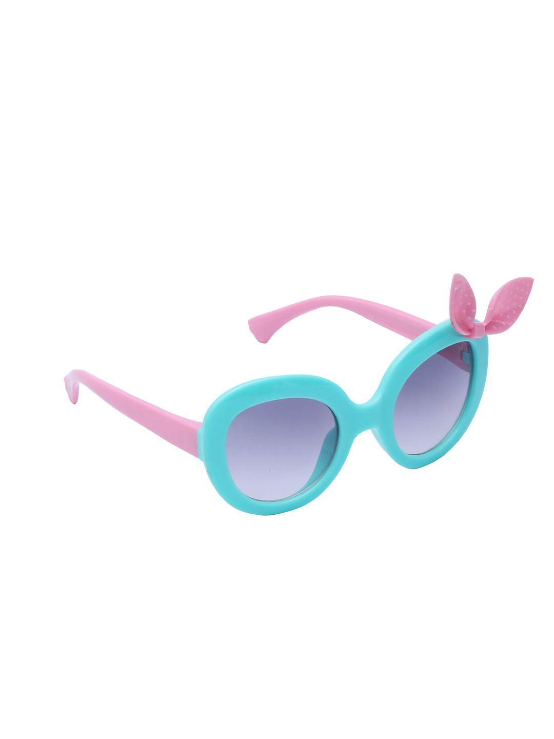 spiky girls blue & pink full rim sunglasses