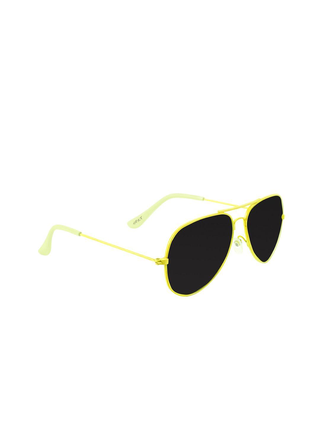 spiky kids aviator sunglasses with uv protected lens