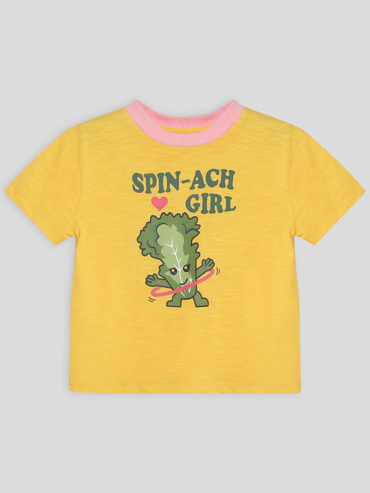 spinach girl tee