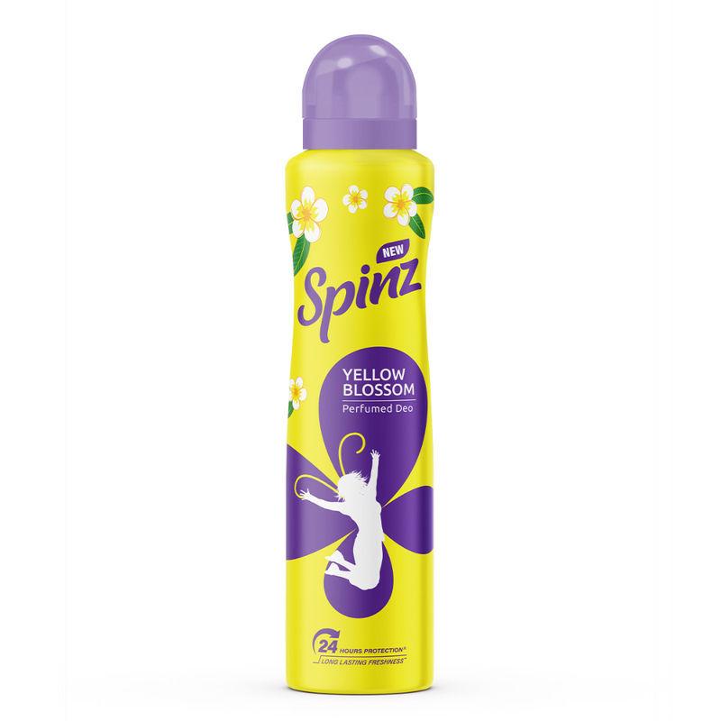 spinz yellow blossom perfumed deo