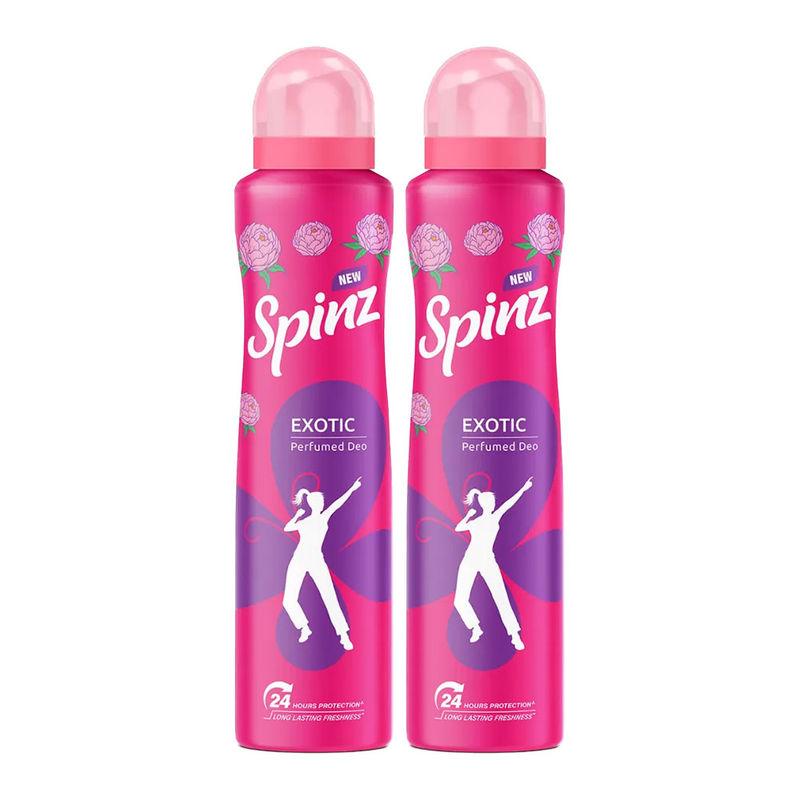 spinz exotic perfumed deo (pack of 2)