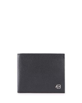 splash leather bi-fold wallet