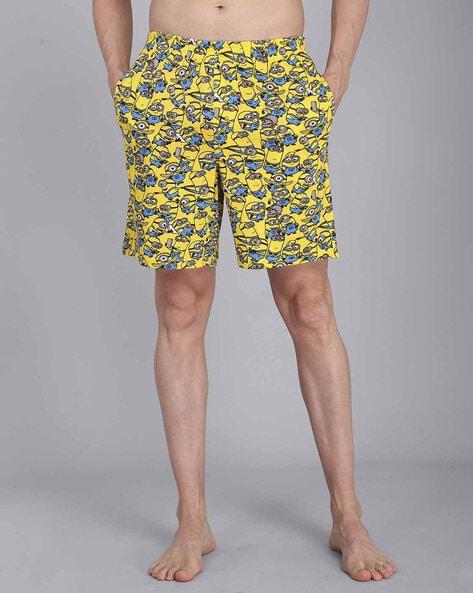 spongebob-cartoon-print-boxers-with-elasticated-waist