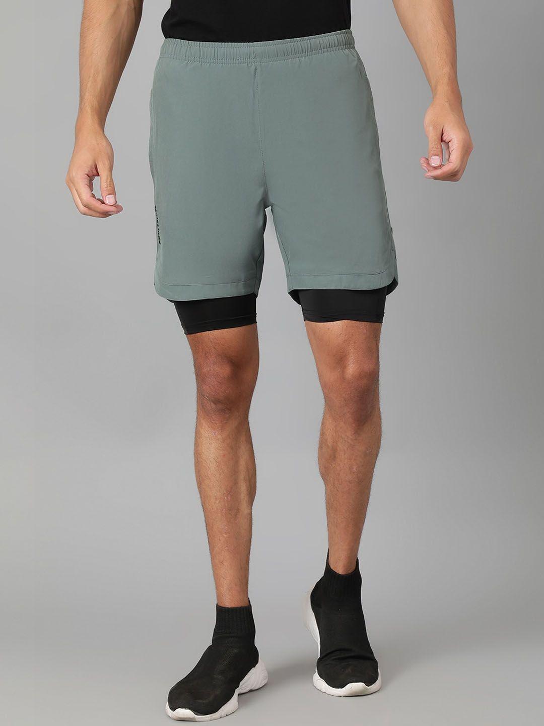 sport sun men mid-rise above knee sports shorts