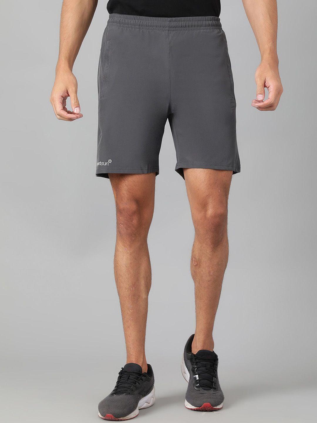 sport sun men mid-rise above knee sports shorts