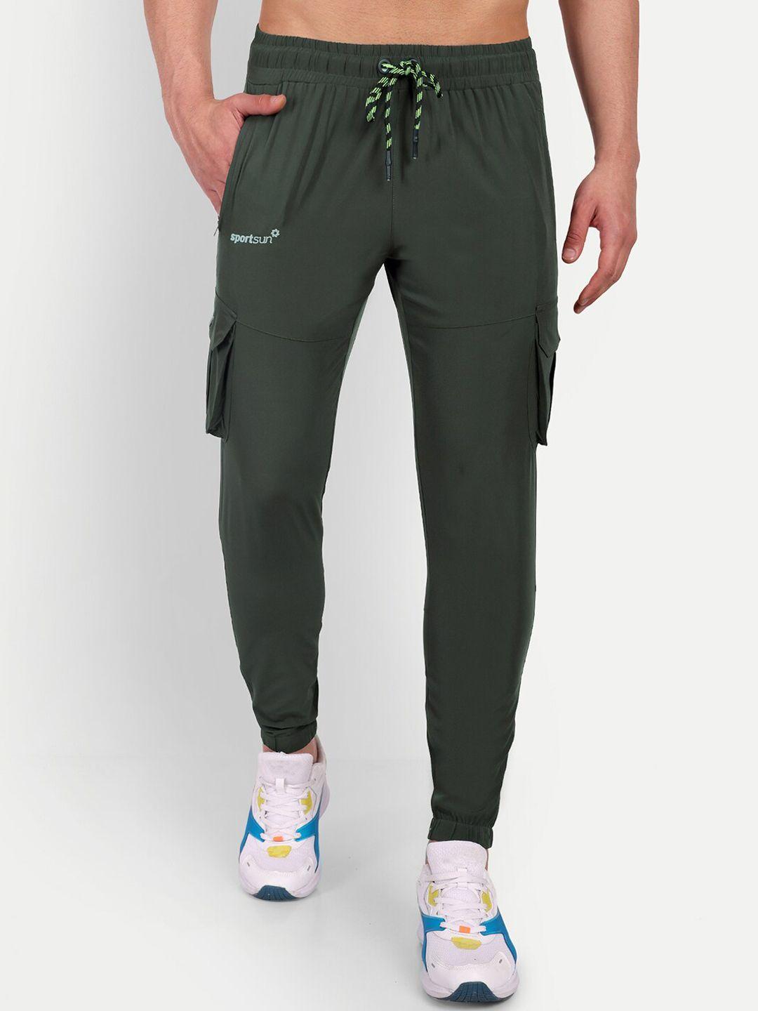 sport sun men mid-rise dry fit cargo jogger