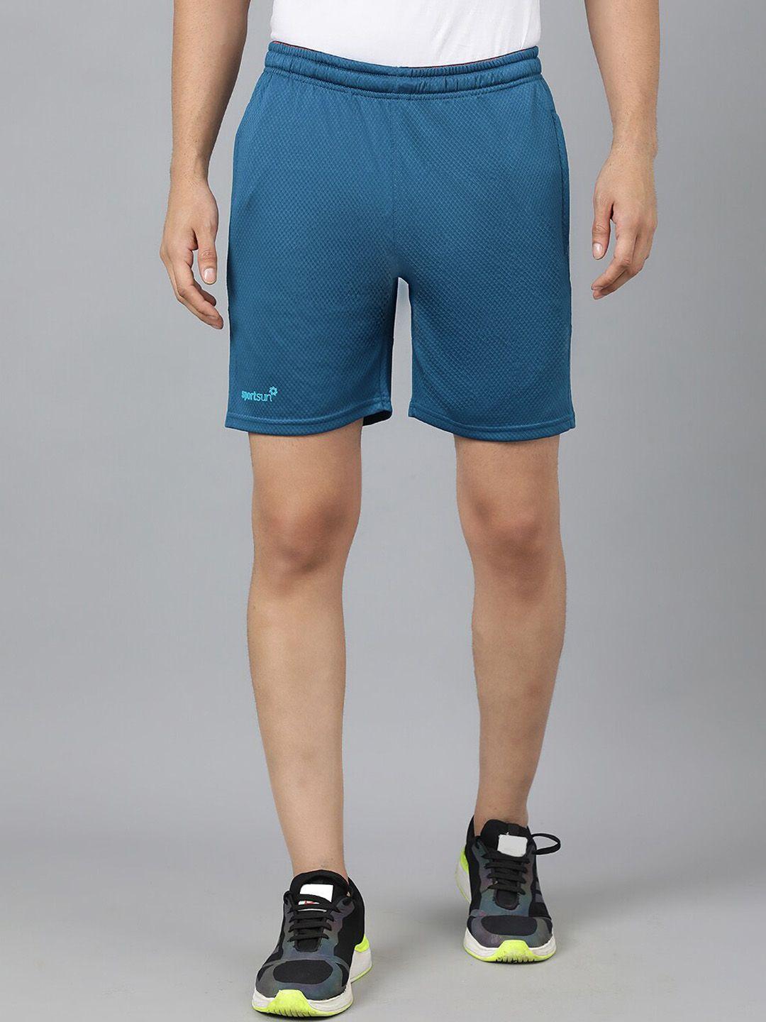 sport sun men mid-rise sports shorts