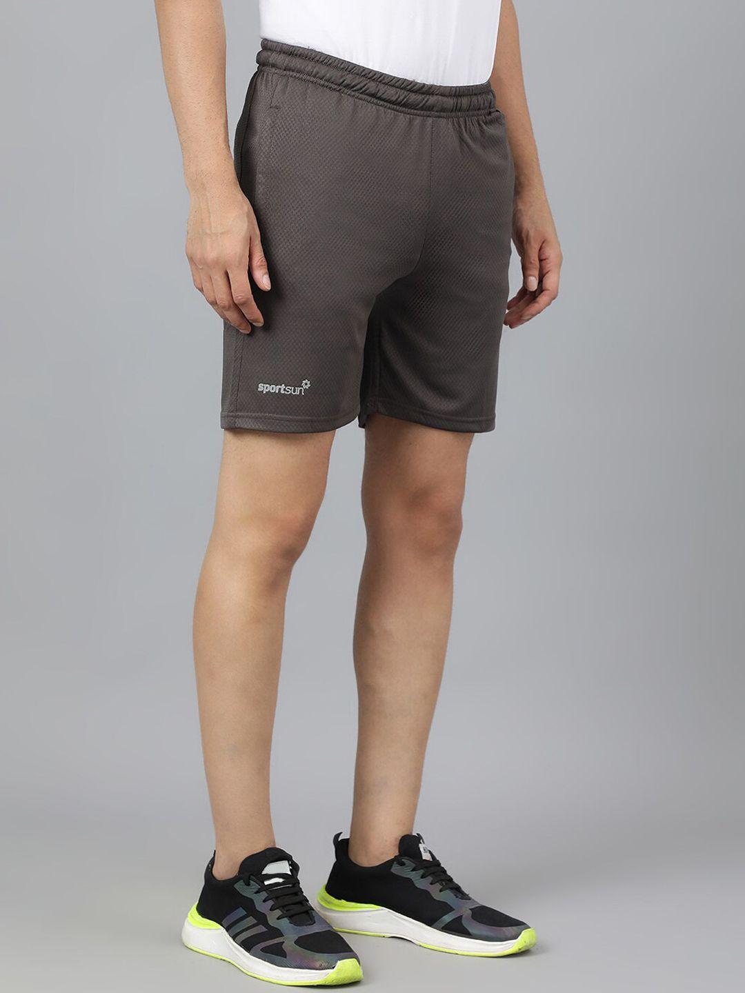 sport sun men mid-rise sports shorts