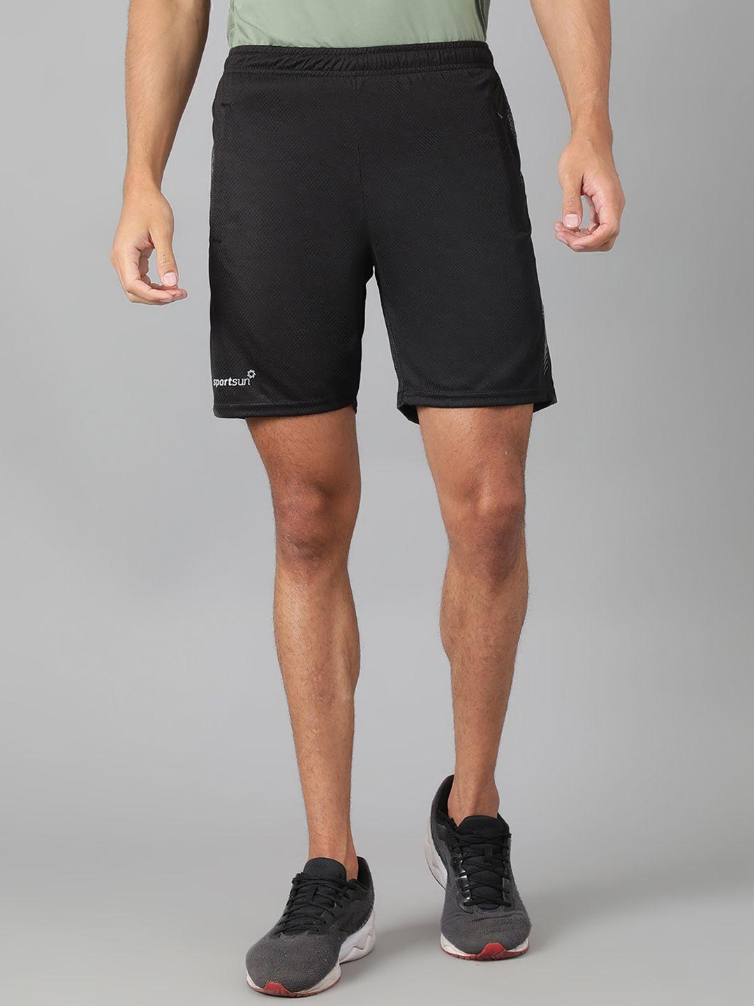 sport sun men mid-rise sports shorts