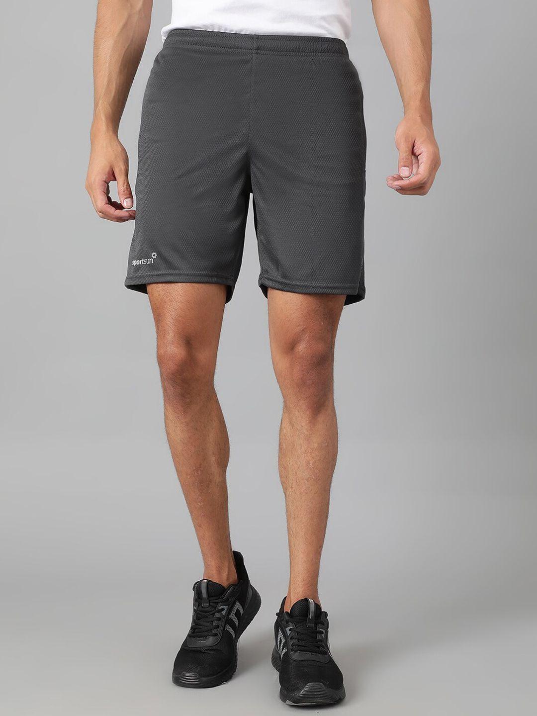 sport sun men mid-rise sports shorts