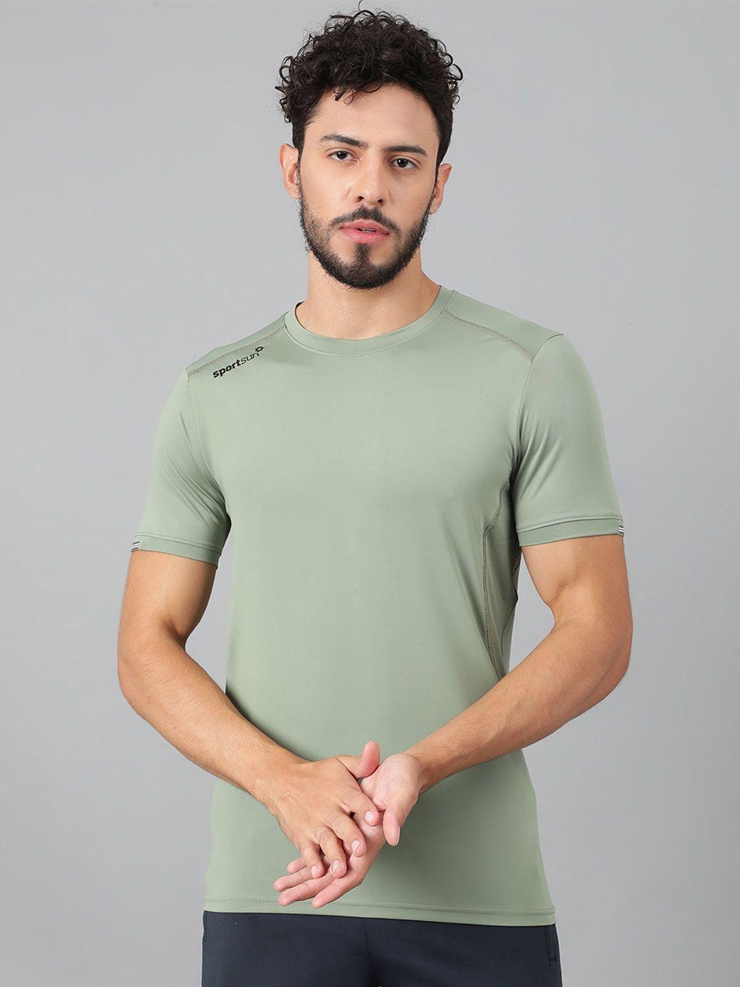 sport sun round neck t-shirt