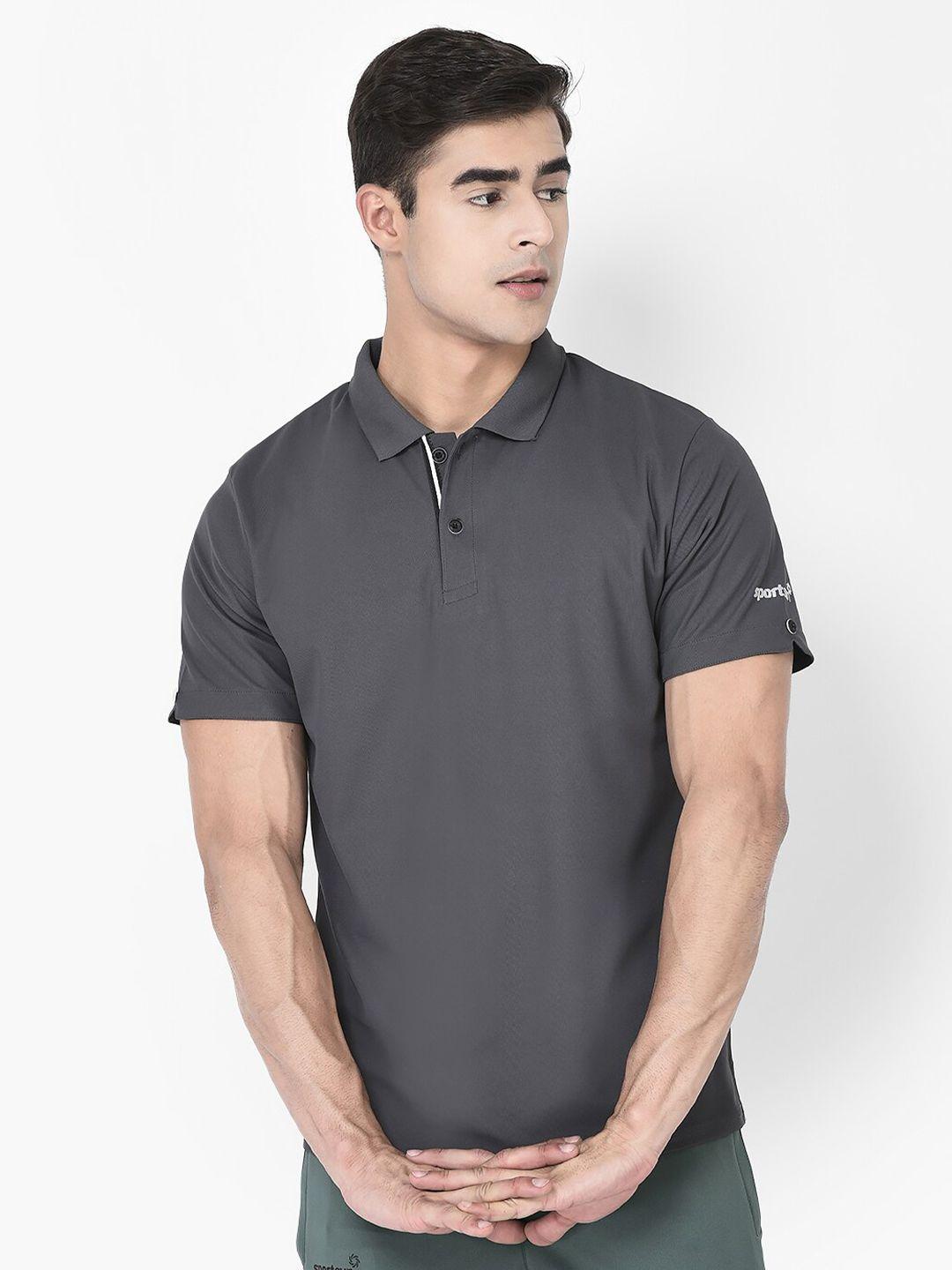 sport sun short sleeve polo collar dry fit t-shirt