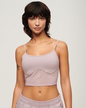 sport tech corset top