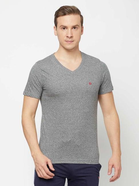 sporto cool grey regular fit t-shirt