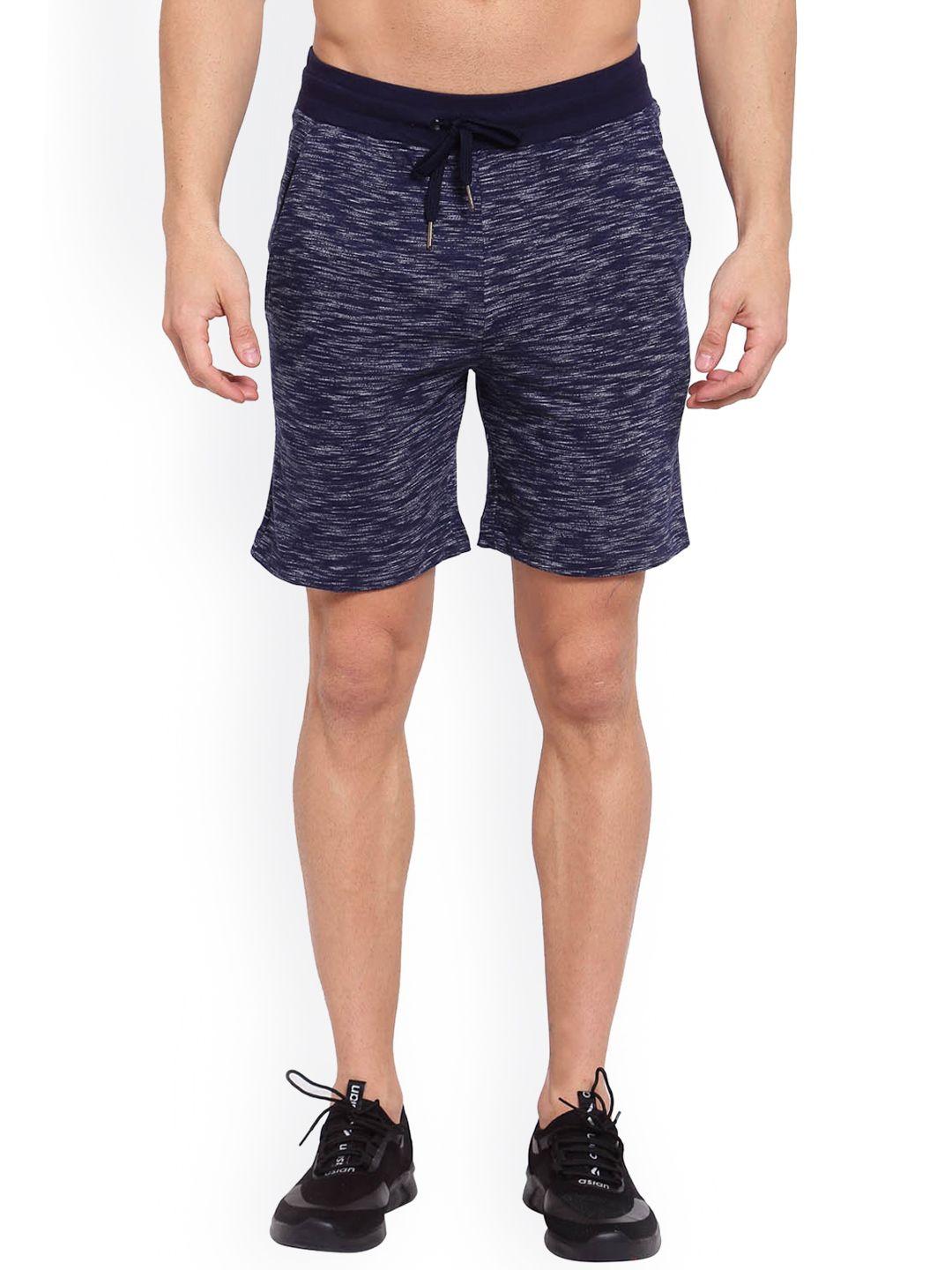 sporto men blue sports shorts