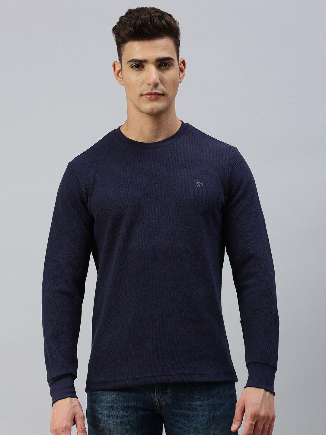 sporto round neck long sleeves pullover sweatshirt