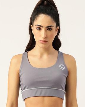 sports bra with racer back