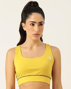 sports bra with racer back