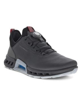 sports shoes with genuine leather upper