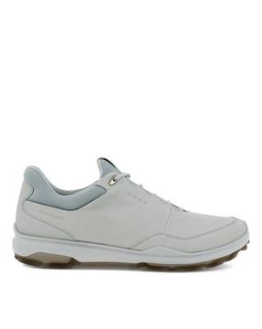 sports shoes with genuine leather upper