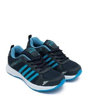 sports shoes with mesh upper