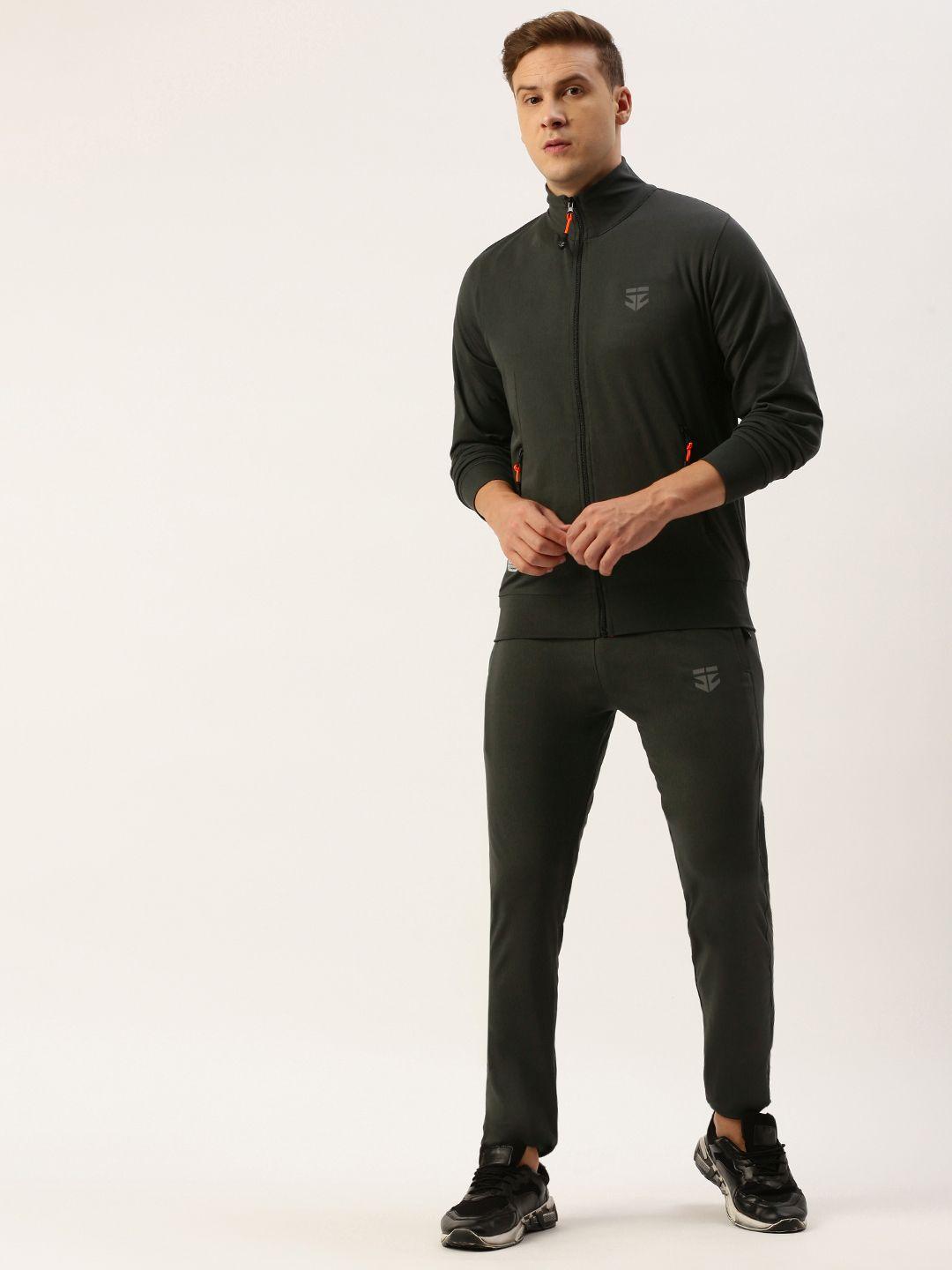 sports52 wear men brand logo minimal printed training tracksuit