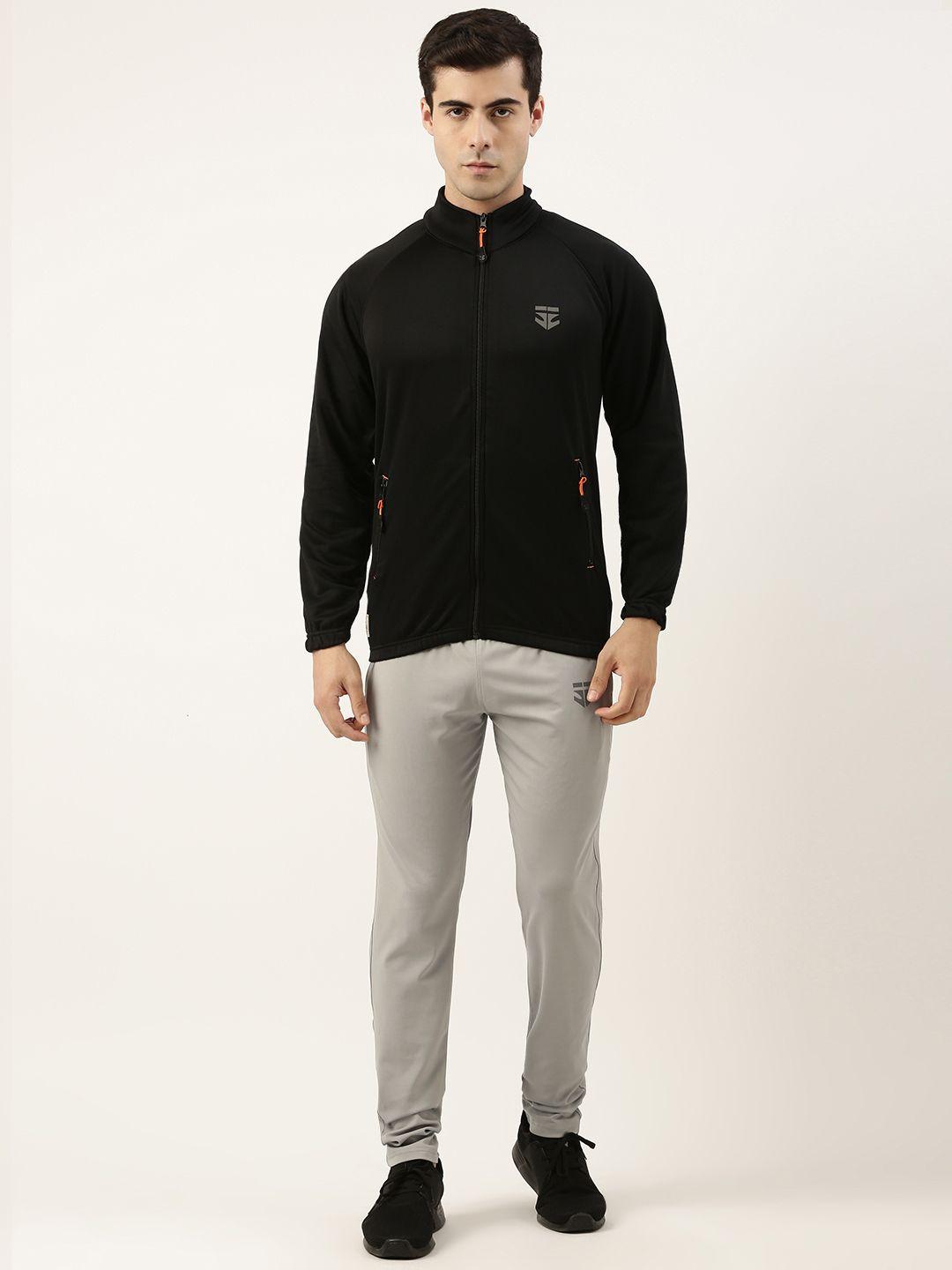 sports52 wear men colourblocked track jacket with joggers training tracksuit