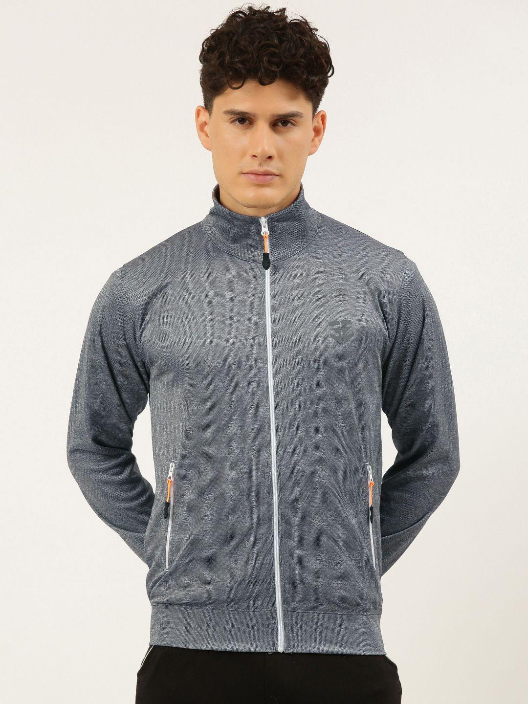 sports52 wear men grey lightweight dri-fit training jacket