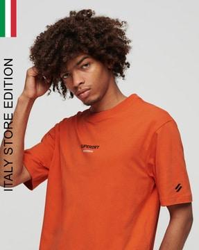 sportswear logo loose fit t-shirt