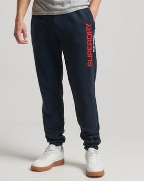 sportswear logo tapered joggers