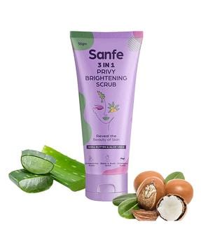 spotlite sensitive body scrub for dark underarms inner thighs and sensitive areas