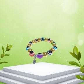 spring ring closure bracelet