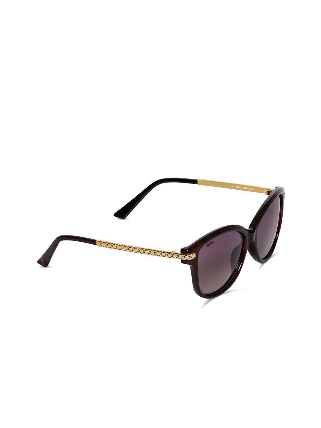 sprint women rectangle sunglasses with uv protected lens