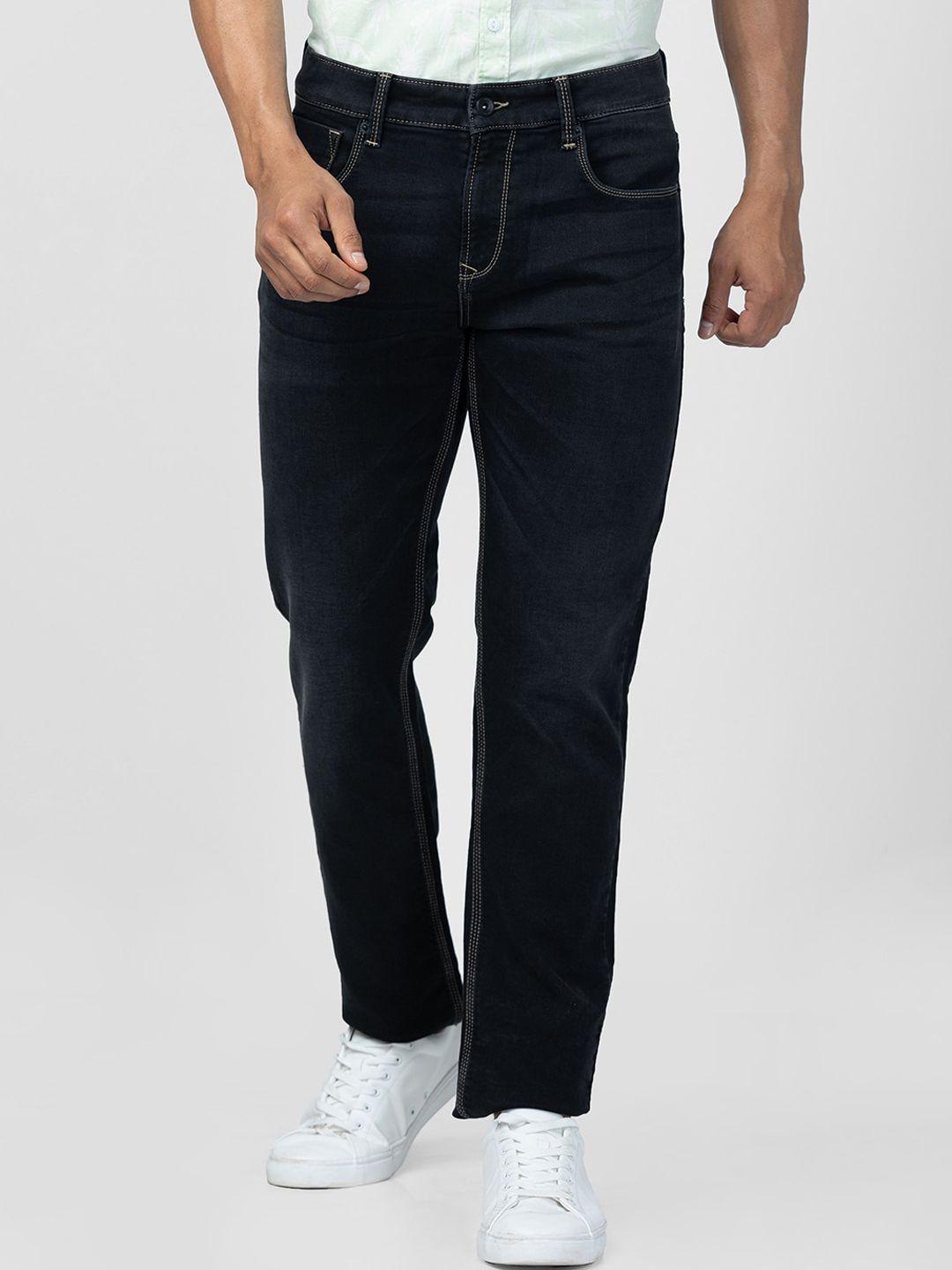 spykar men relaxed fit cotton jeans