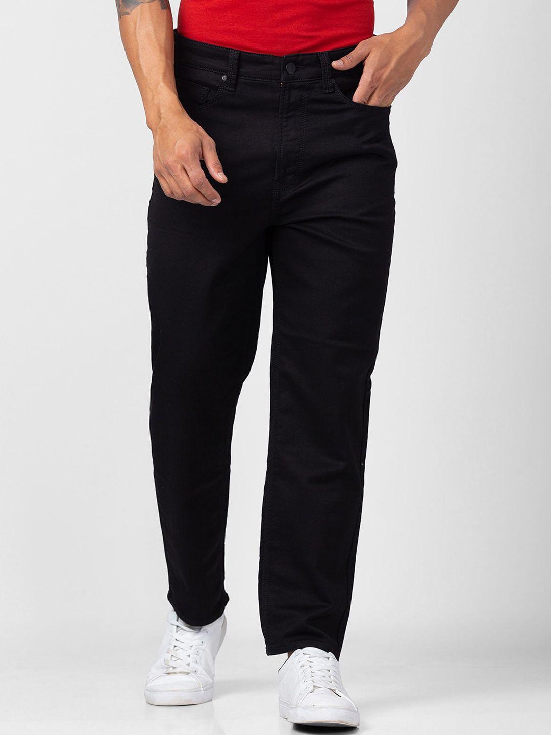 spykar men relaxed fit cotton jeans