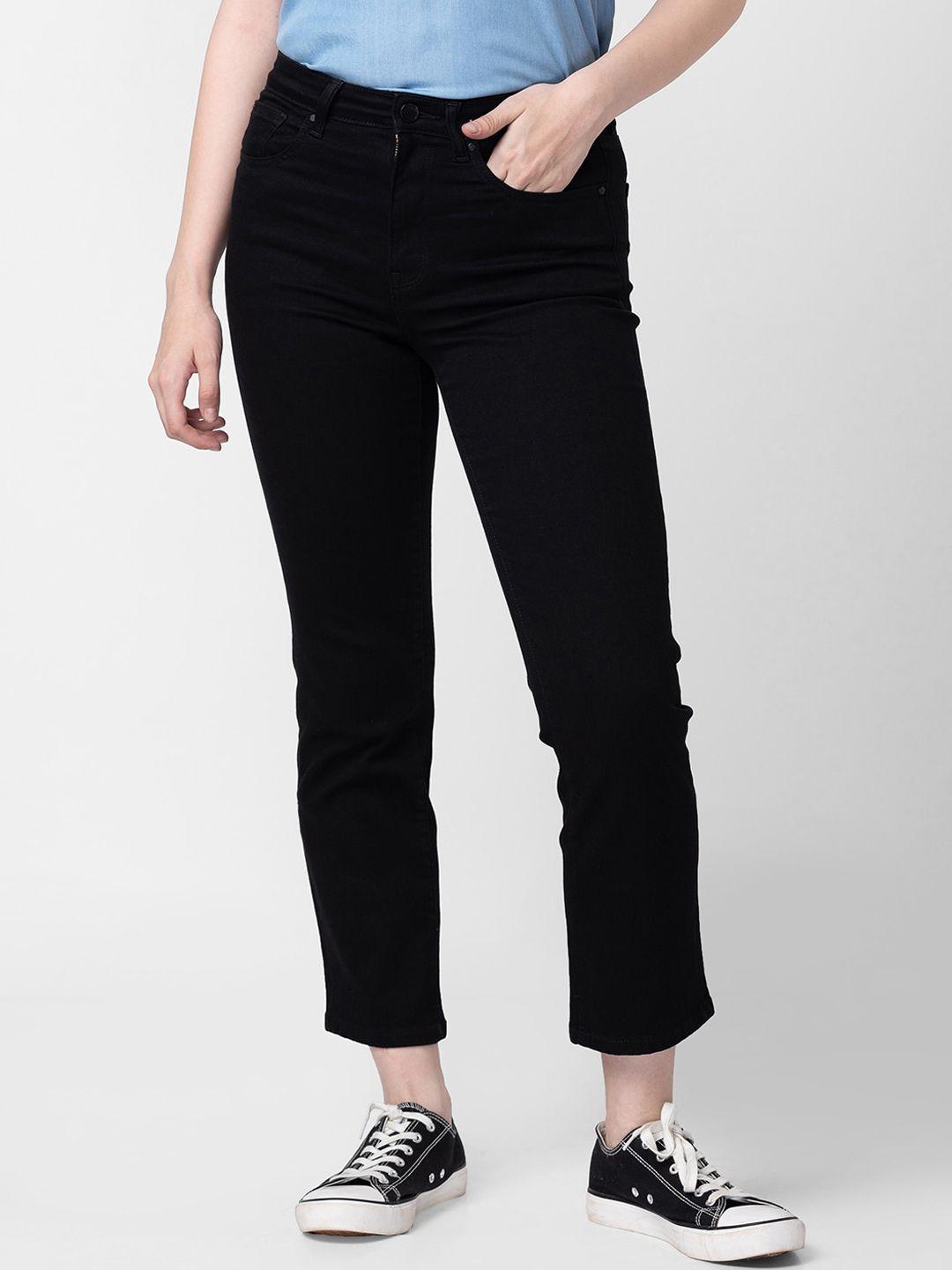 spykar women straight fit cotton jeans