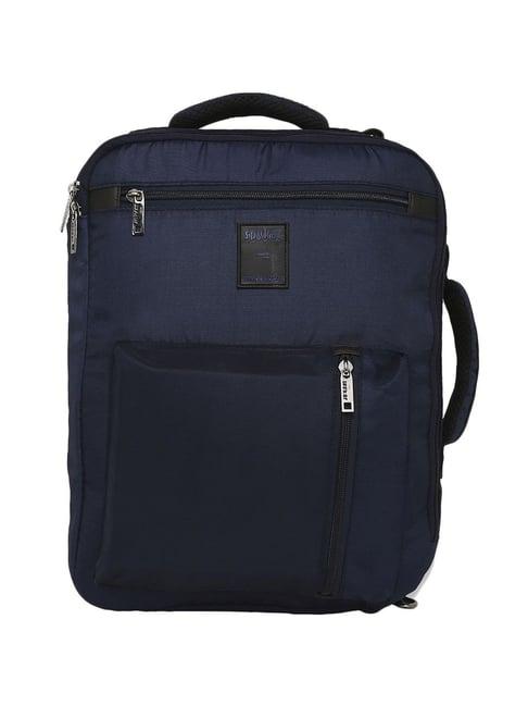 spykar 10 ltrs navy medium convertible backpack