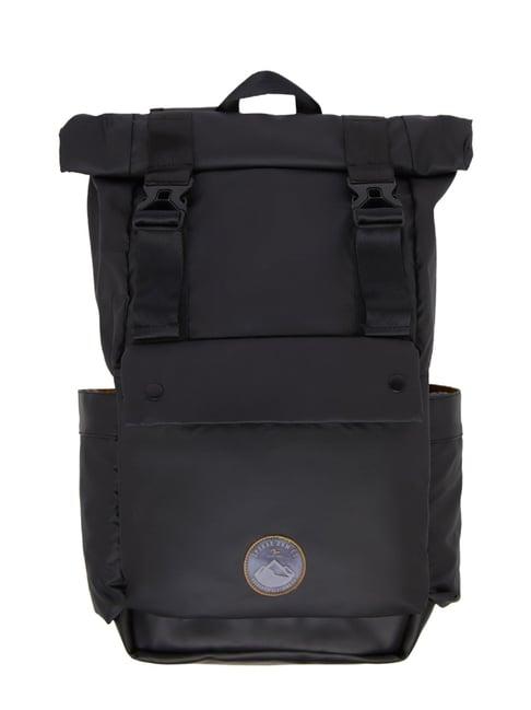spykar 23.5 ltrs black  medium backpack