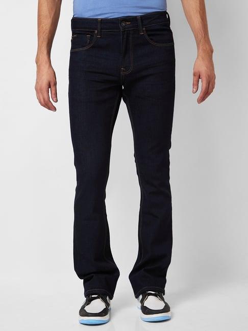 spykar blue bootcut jeans