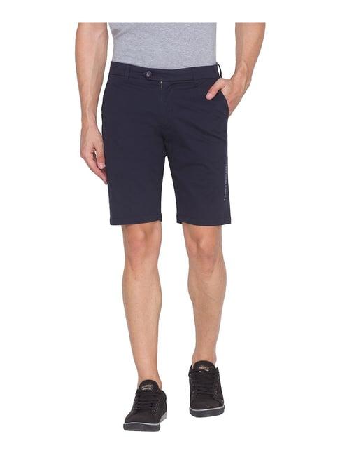 spykar blue chino shorts