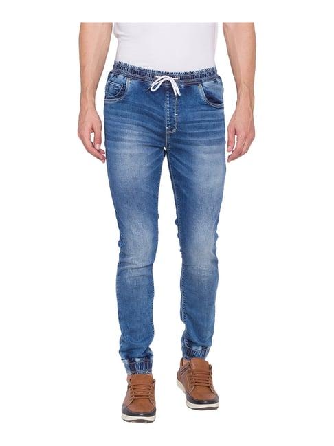 spykar blue skinny fit low rise jeans