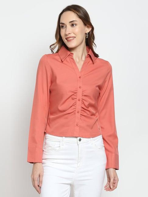 spykar coral ed slim fit shirt