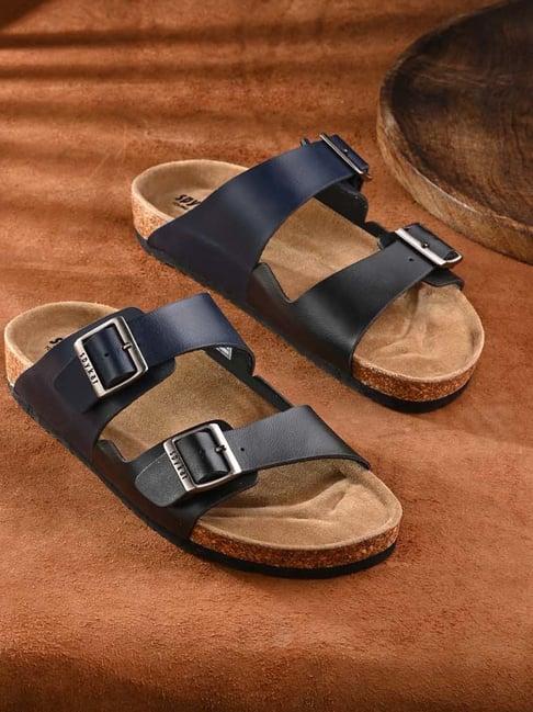 spykar men's navy casual sandals