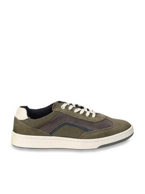 spykar men's steve olive casual sneakers