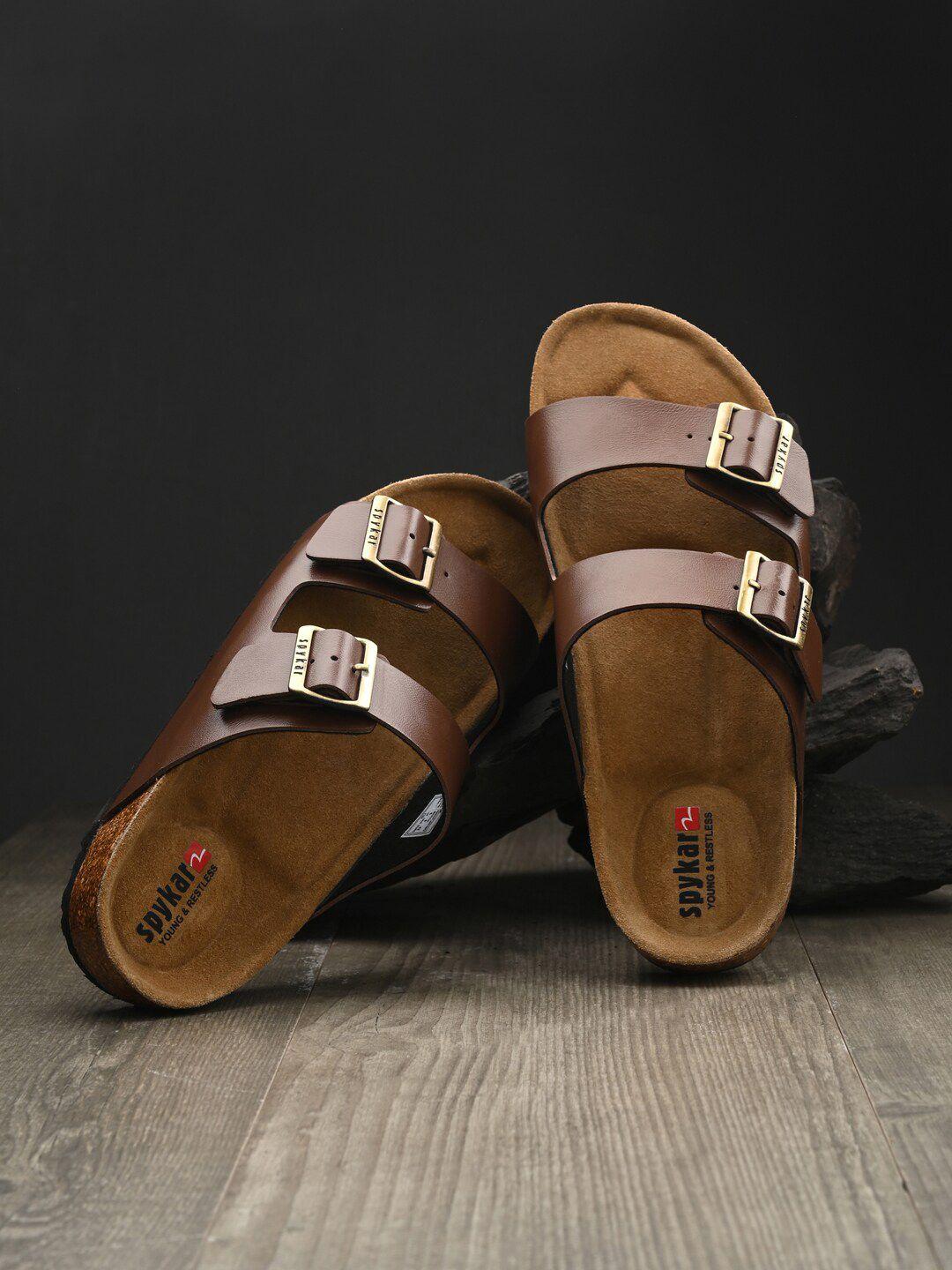 spykar men slip-on flip flops