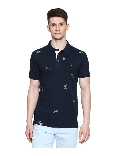 spykar navy polo t-shirt