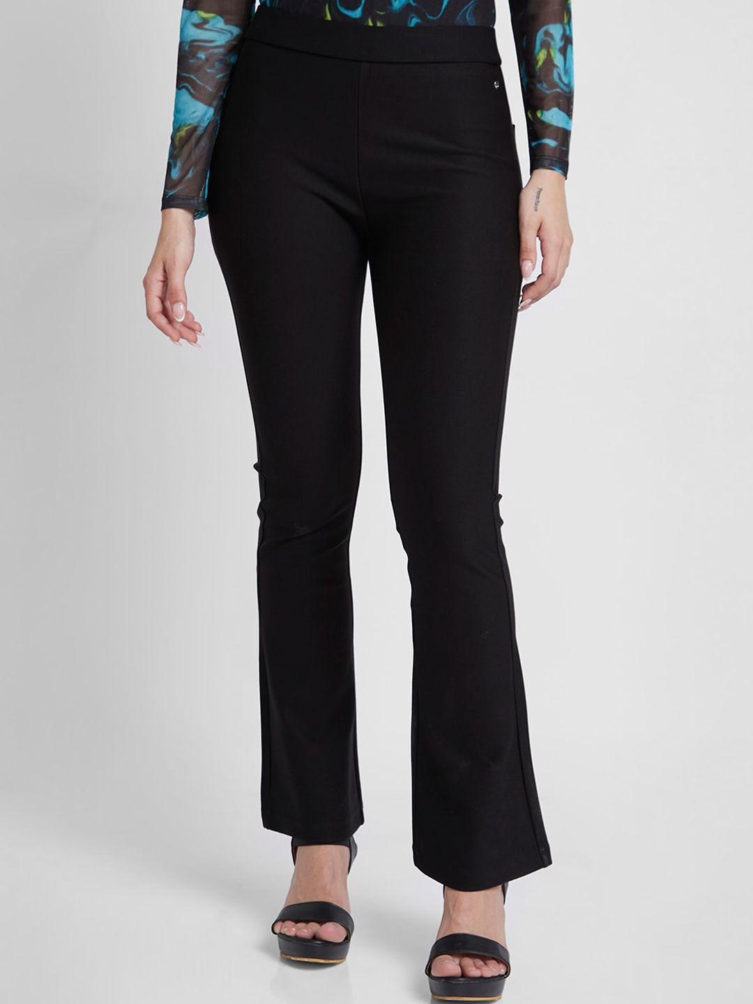 spykar women high-rise bootcut trousers