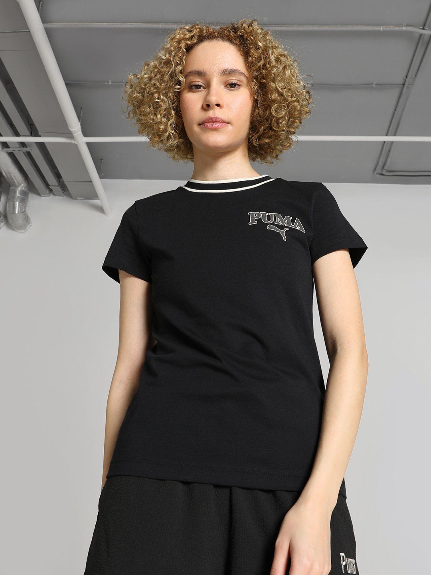 squad women's black t-shirt
