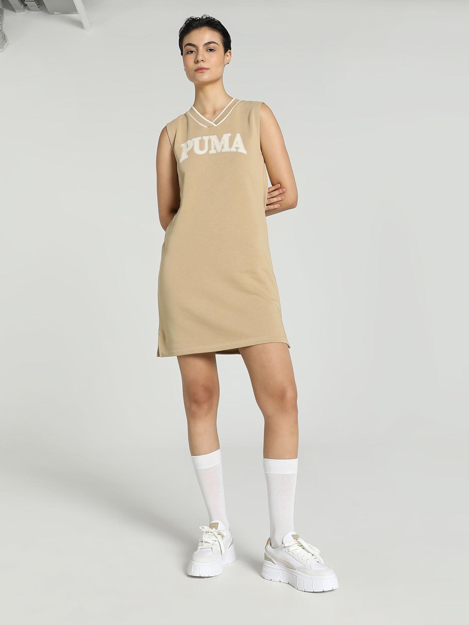 squadtr womens beige mini dress